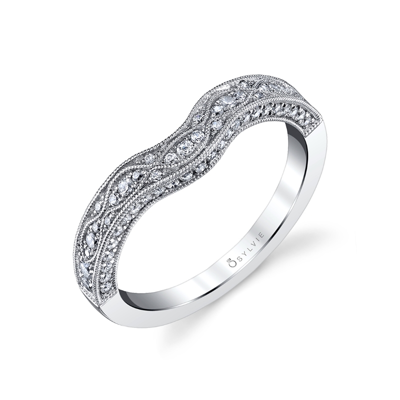Modern Vintage Wedding Ring - Karoline