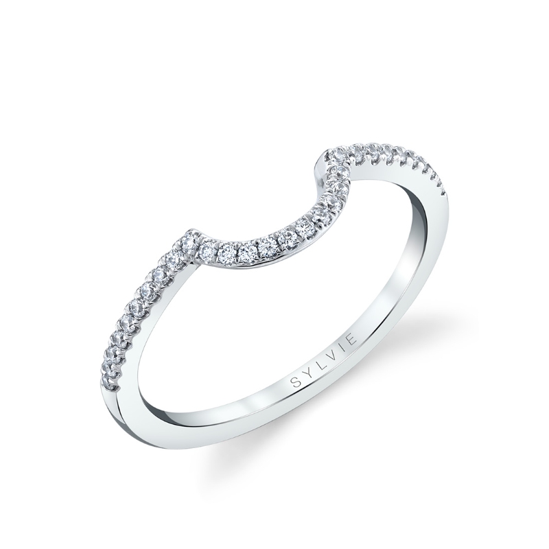 Curved Wedding Ring - Bristol