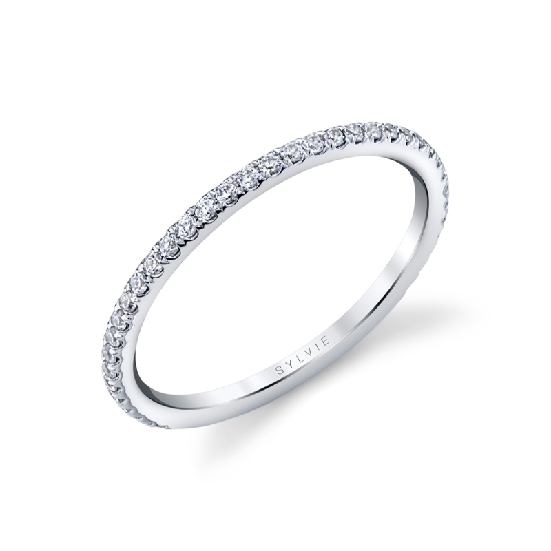 Classic Diamond Wedding Ring - Daniella