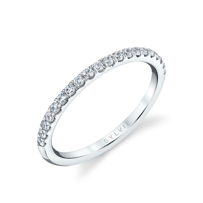 Classic Diamond Wedding Ring - Aspen