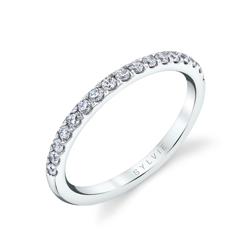 Classic Diamond Wedding Ring - Angela