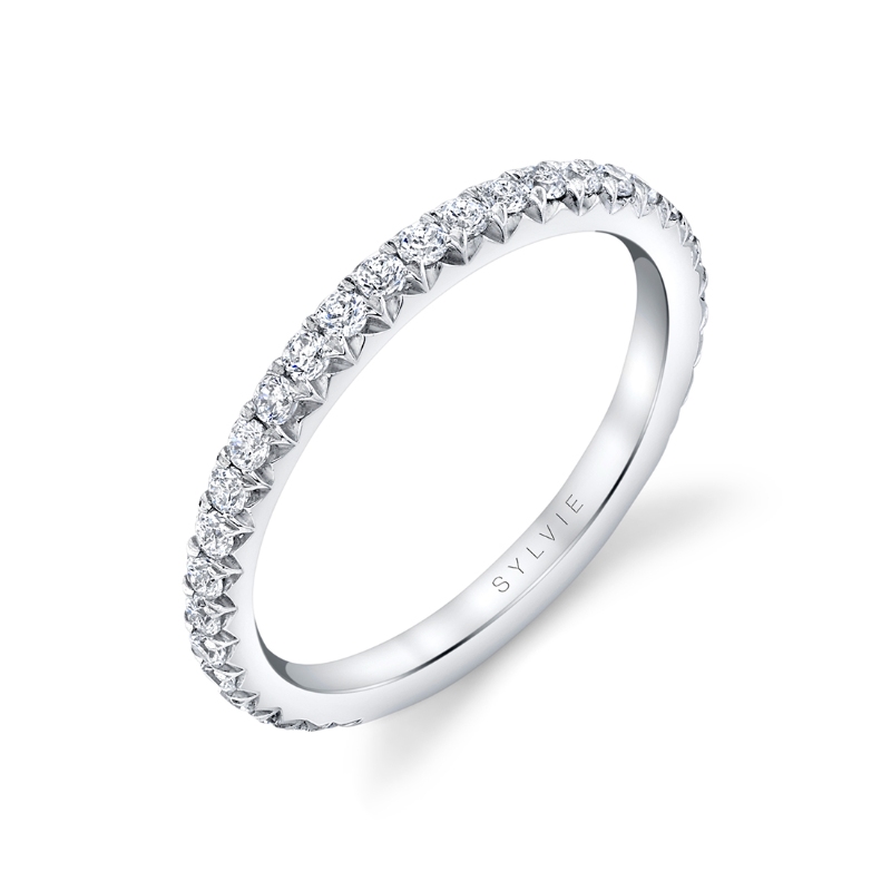 Classic Diamond Wedding Ring - Perri