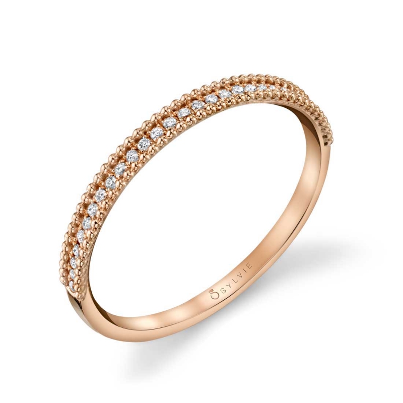 Beaded Stackable Band - XS - Brettany