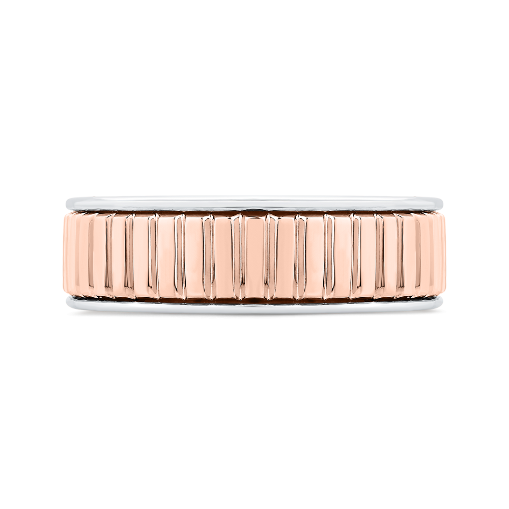 14K Two Tone Gold Men