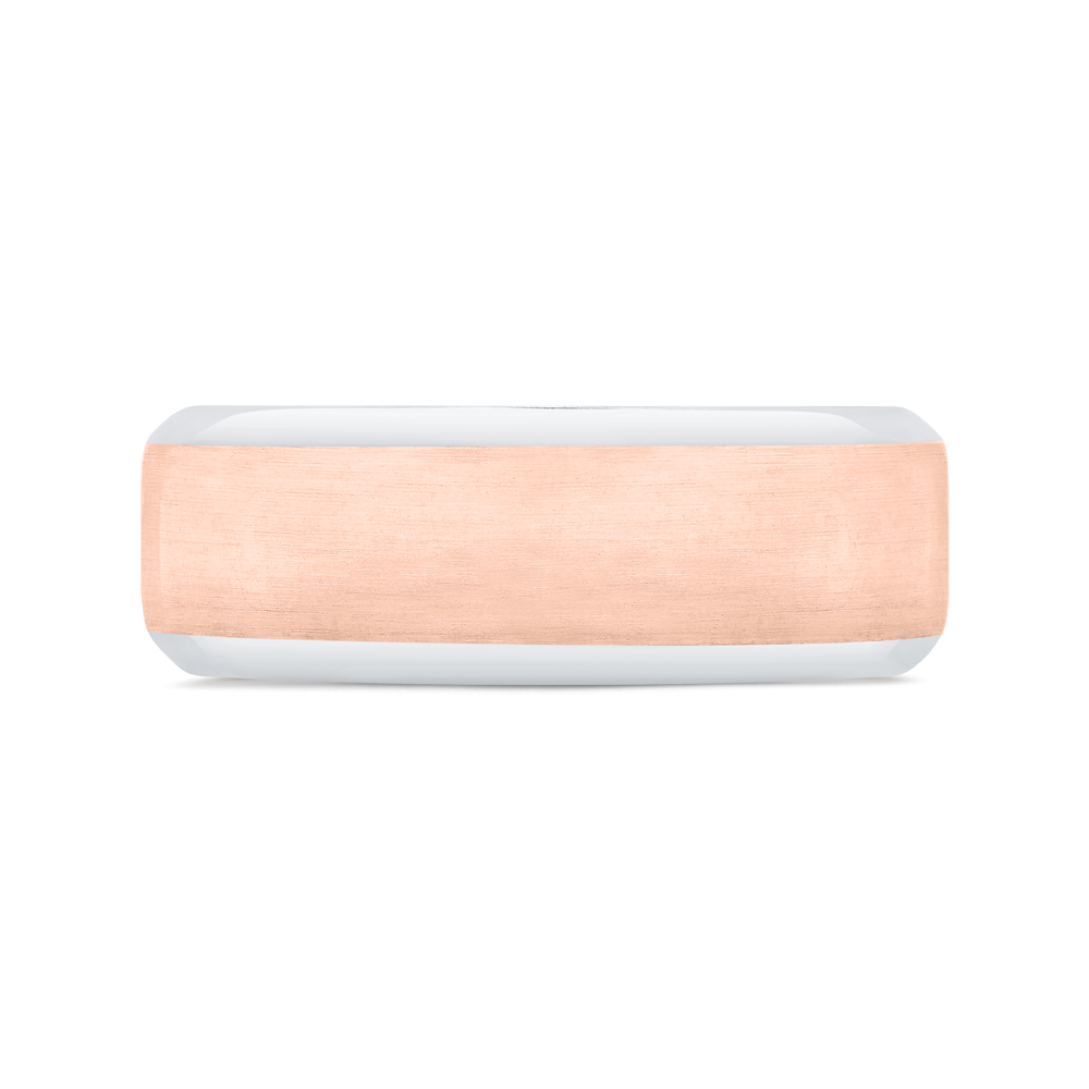 14K Two Tone Gold Men