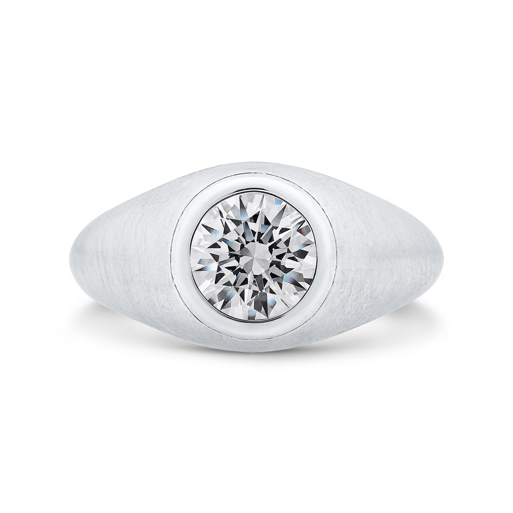 14K White Gold Men