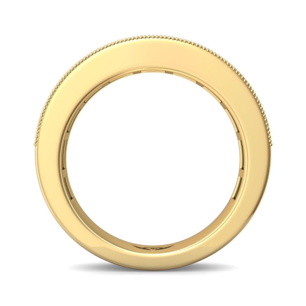 14K Yellow Gold Wedding Band