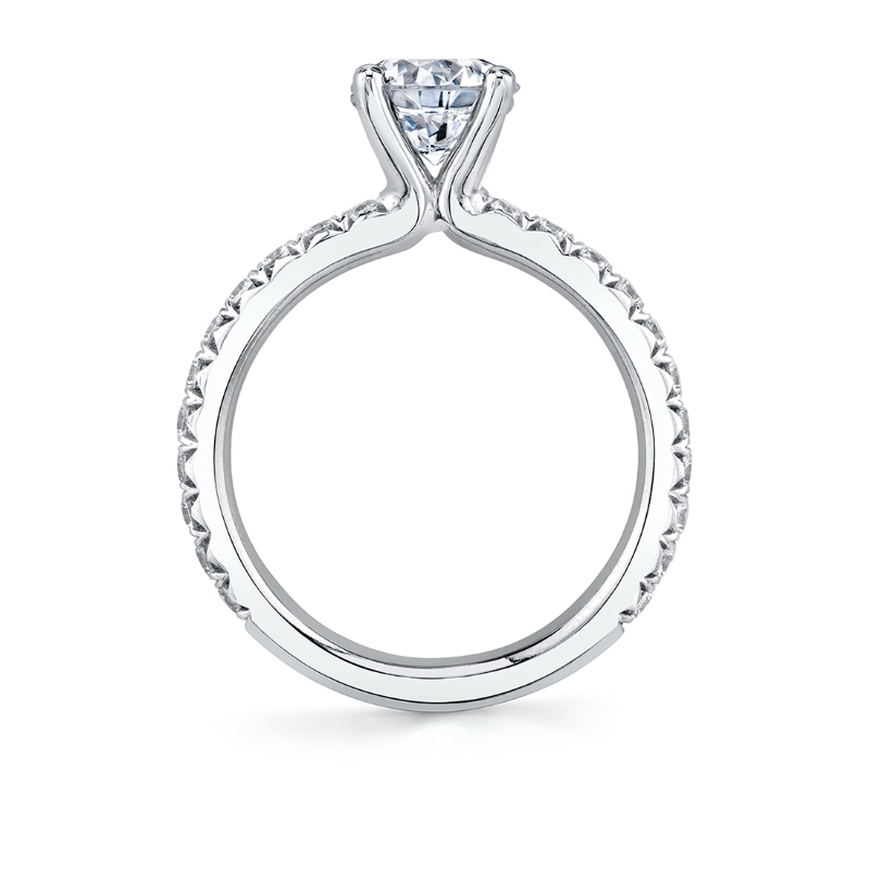 Princess Cut Classic Engagement Ring - Vanessa