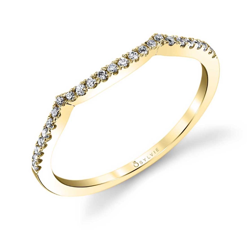 Curved Wedding Band