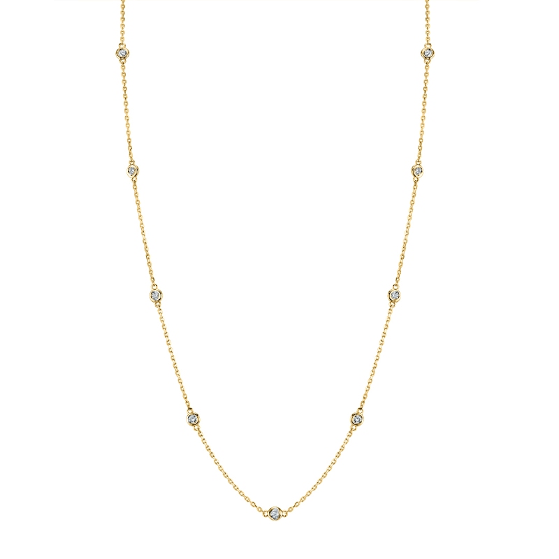 Diamonds By The Yard Necklace - 0.5 Carats