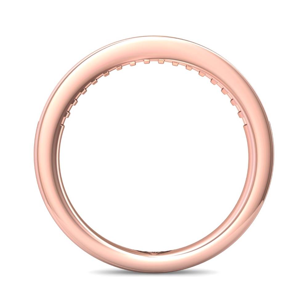 14K Rose Gold Wedding Band
