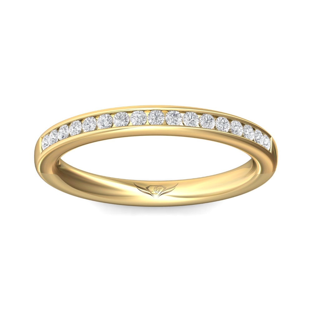 18K Yellow Gold Wedding Band