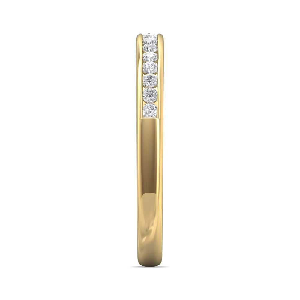 18K Yellow Gold Wedding Band