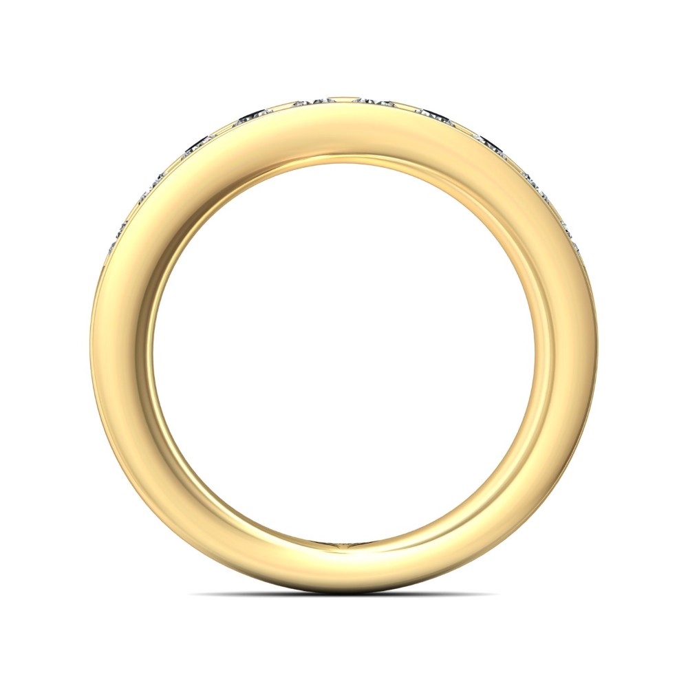 14K Yellow Gold Wedding Band
