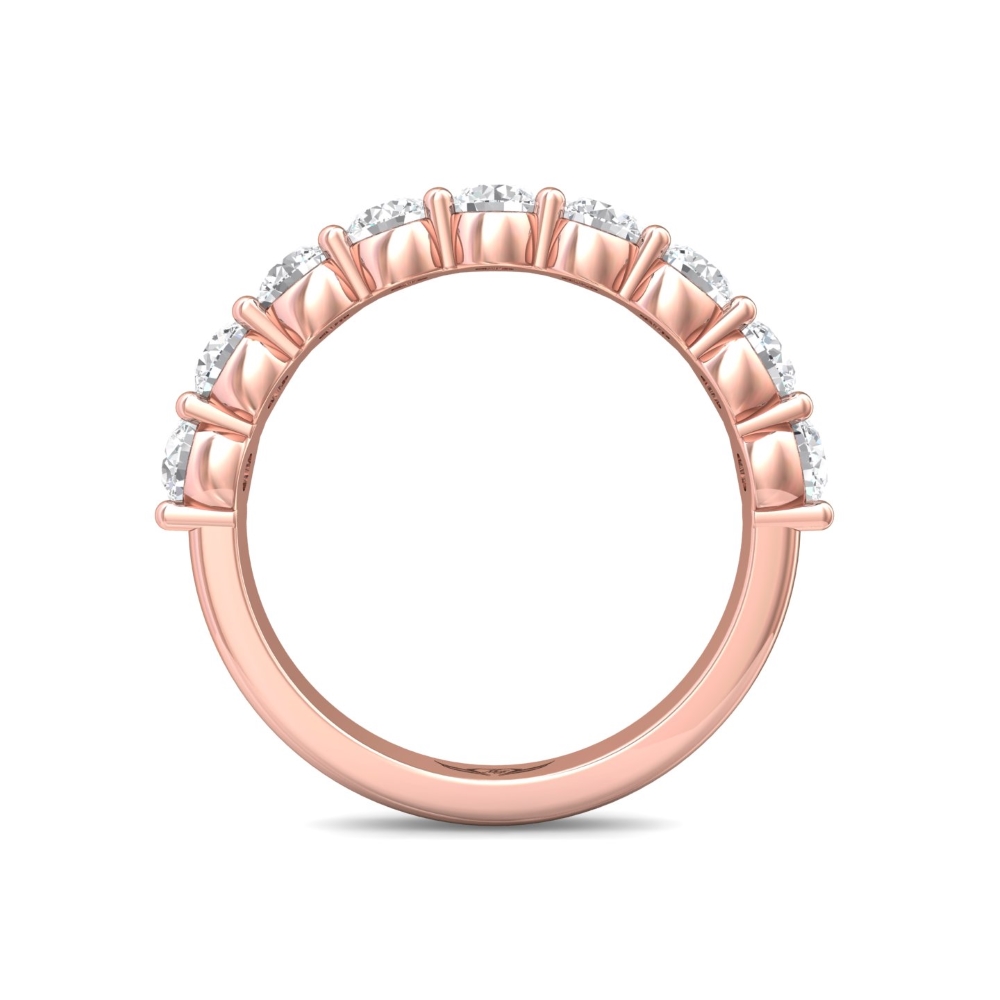 14K Rose Gold Wedding Band