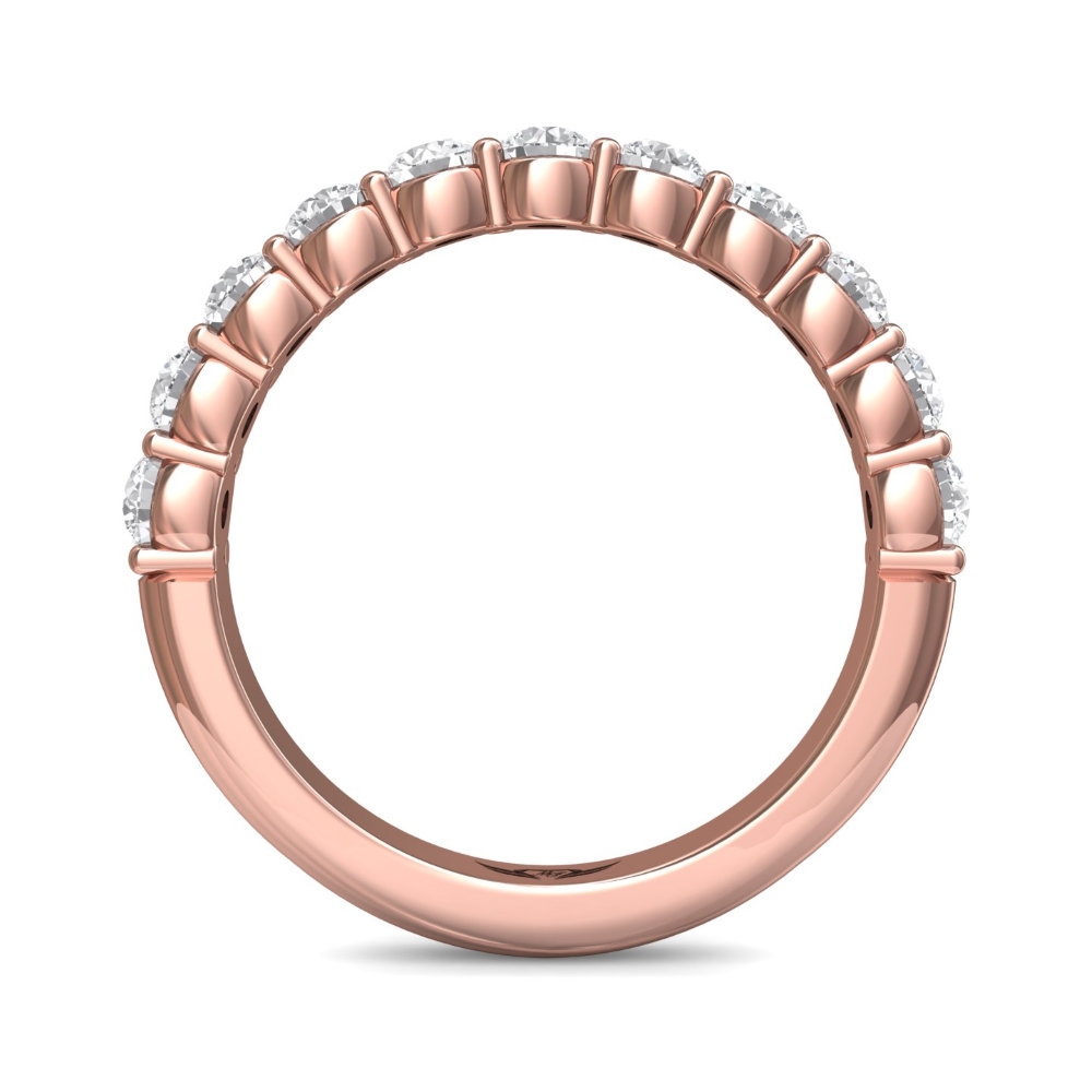 14K Rose Gold Wedding Band