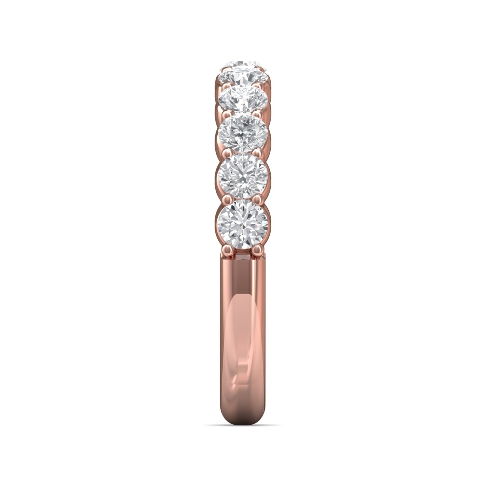14K Rose Gold Wedding Band