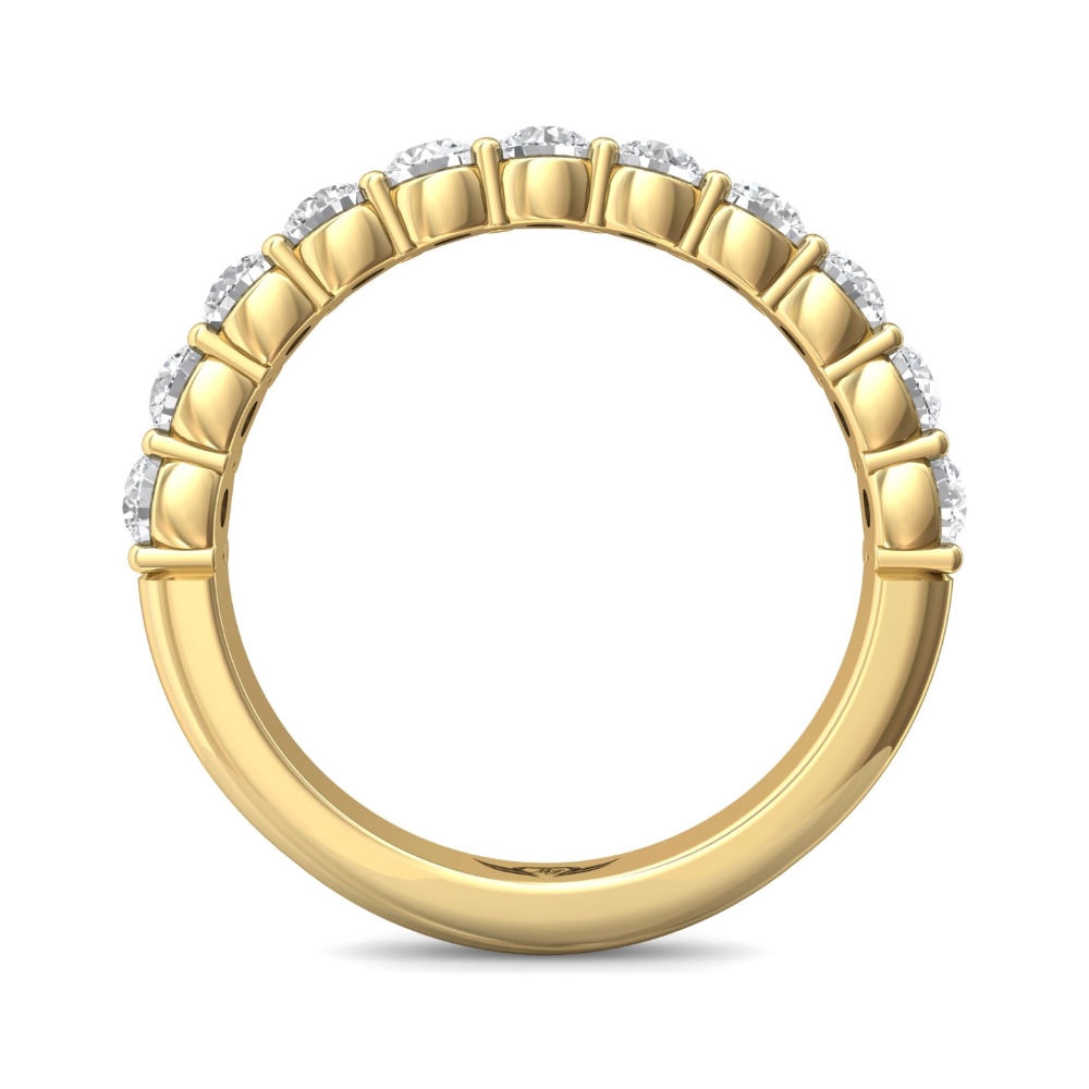14K Yellow Gold Wedding Band
