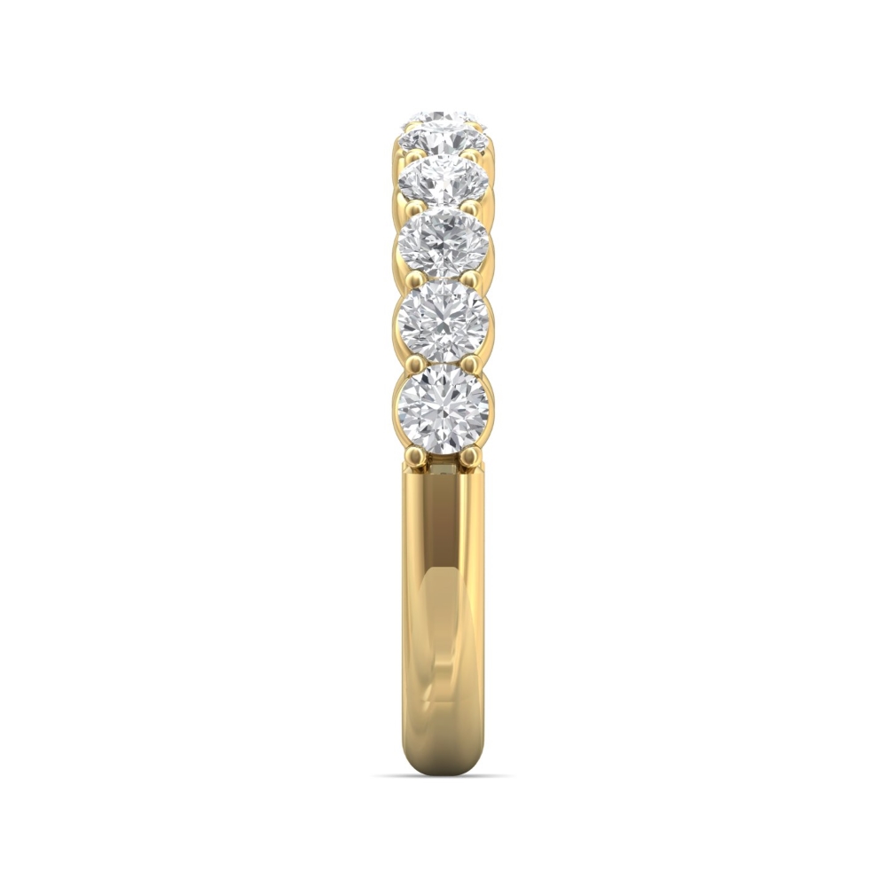 14K Yellow Gold Wedding Band