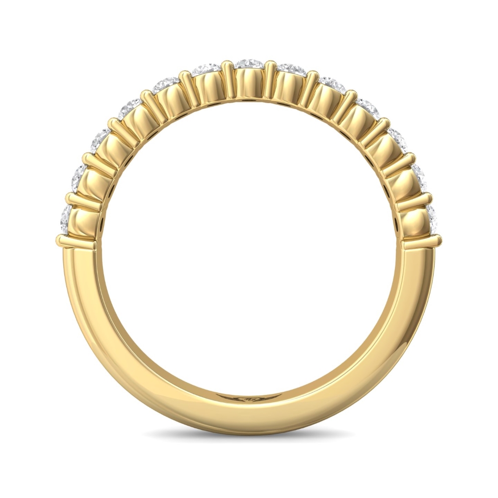 18K Yellow Gold Wedding Band