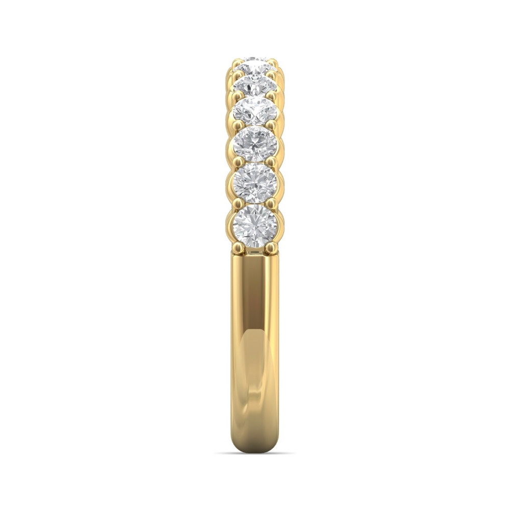 18K Yellow Gold Wedding Band