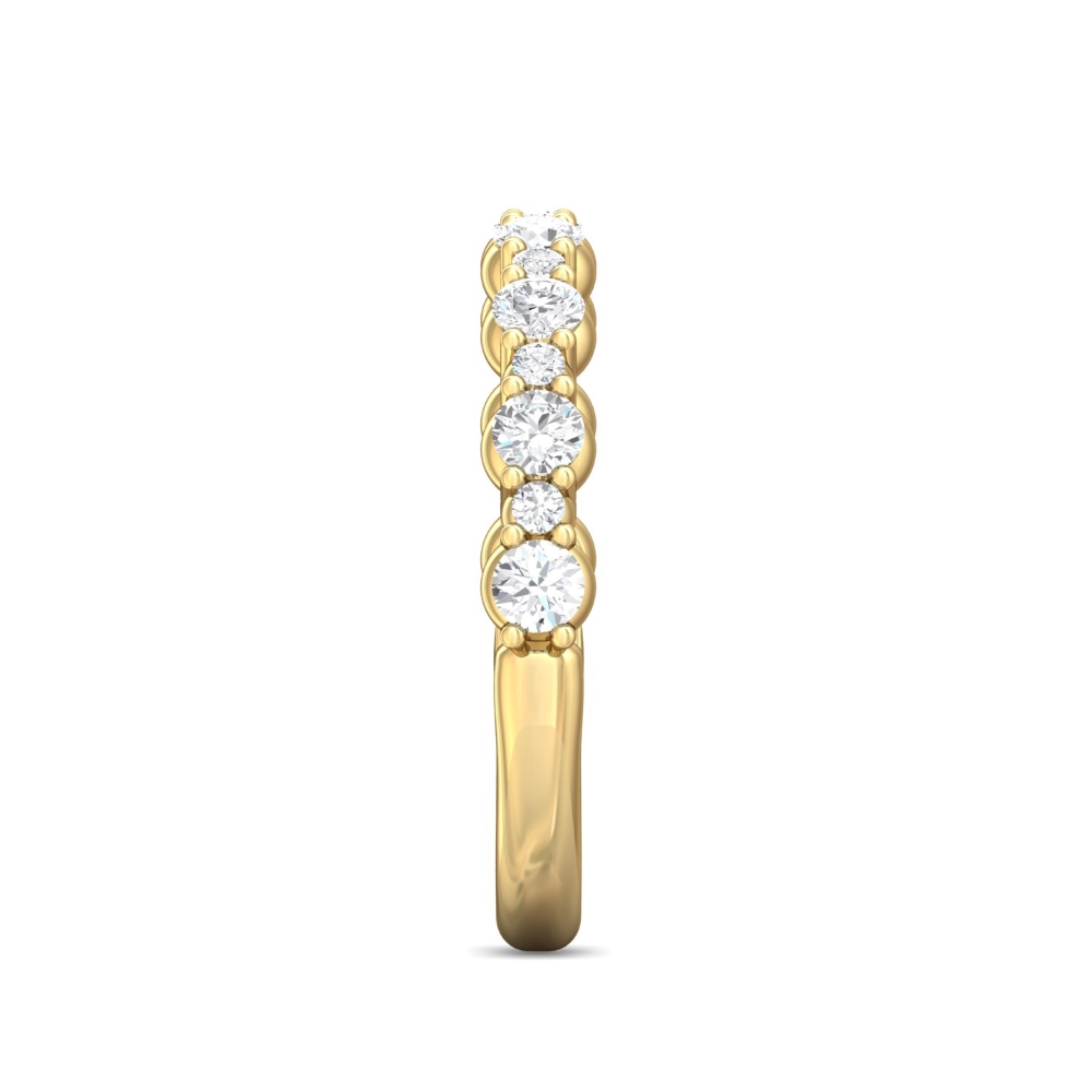 14K Yellow Gold Wedding Band