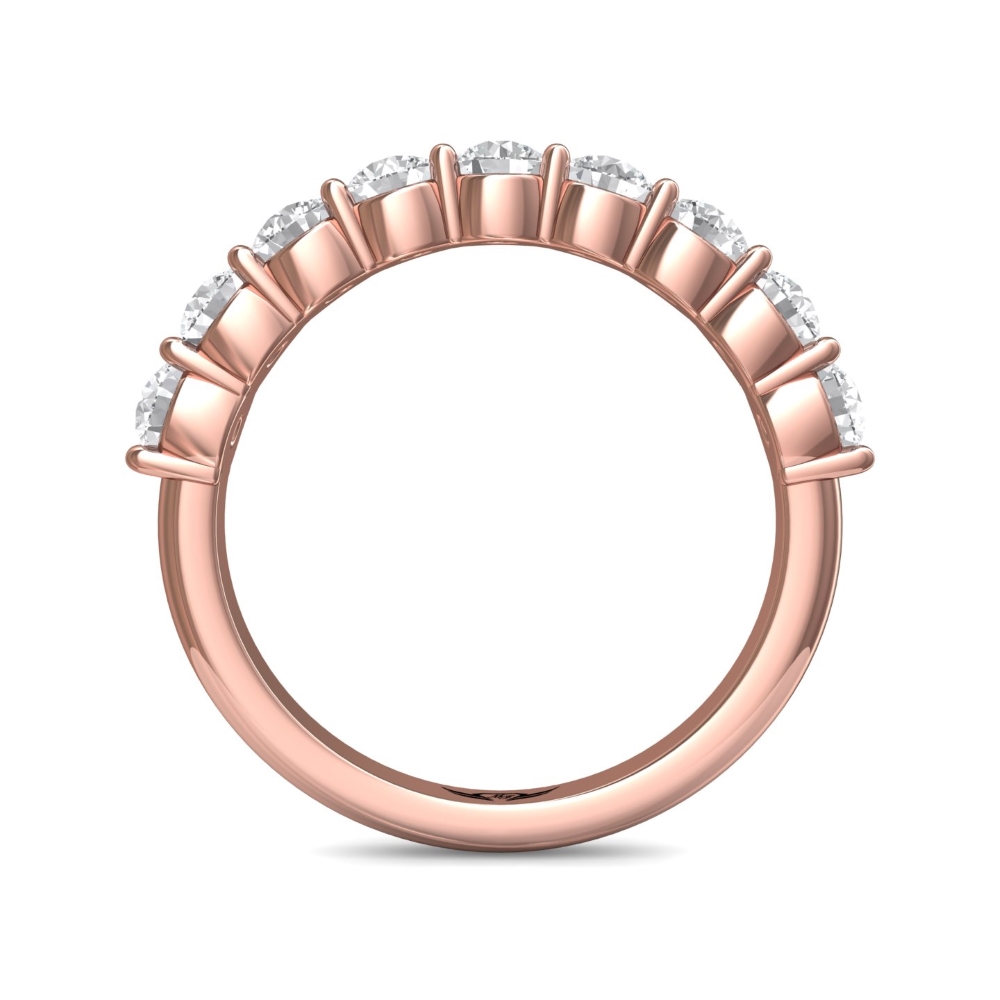 14K Rose Gold Wedding Band