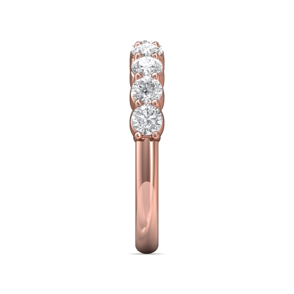 14K Rose Gold Wedding Band