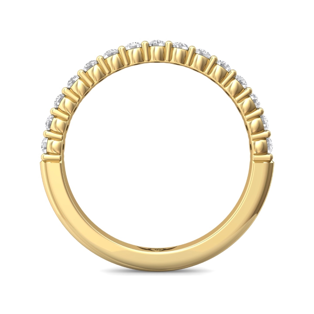 18K Yellow Gold Wedding Band