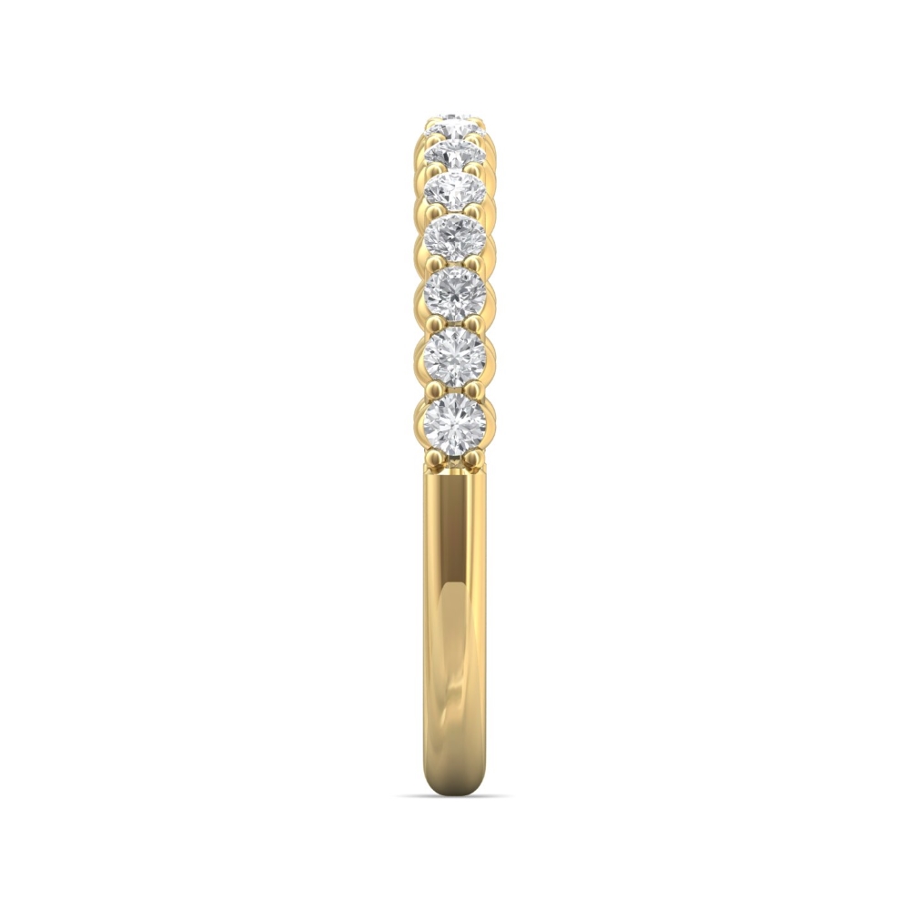 18K Yellow Gold Wedding Band