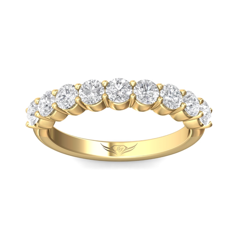 14K Yellow Gold Wedding Band