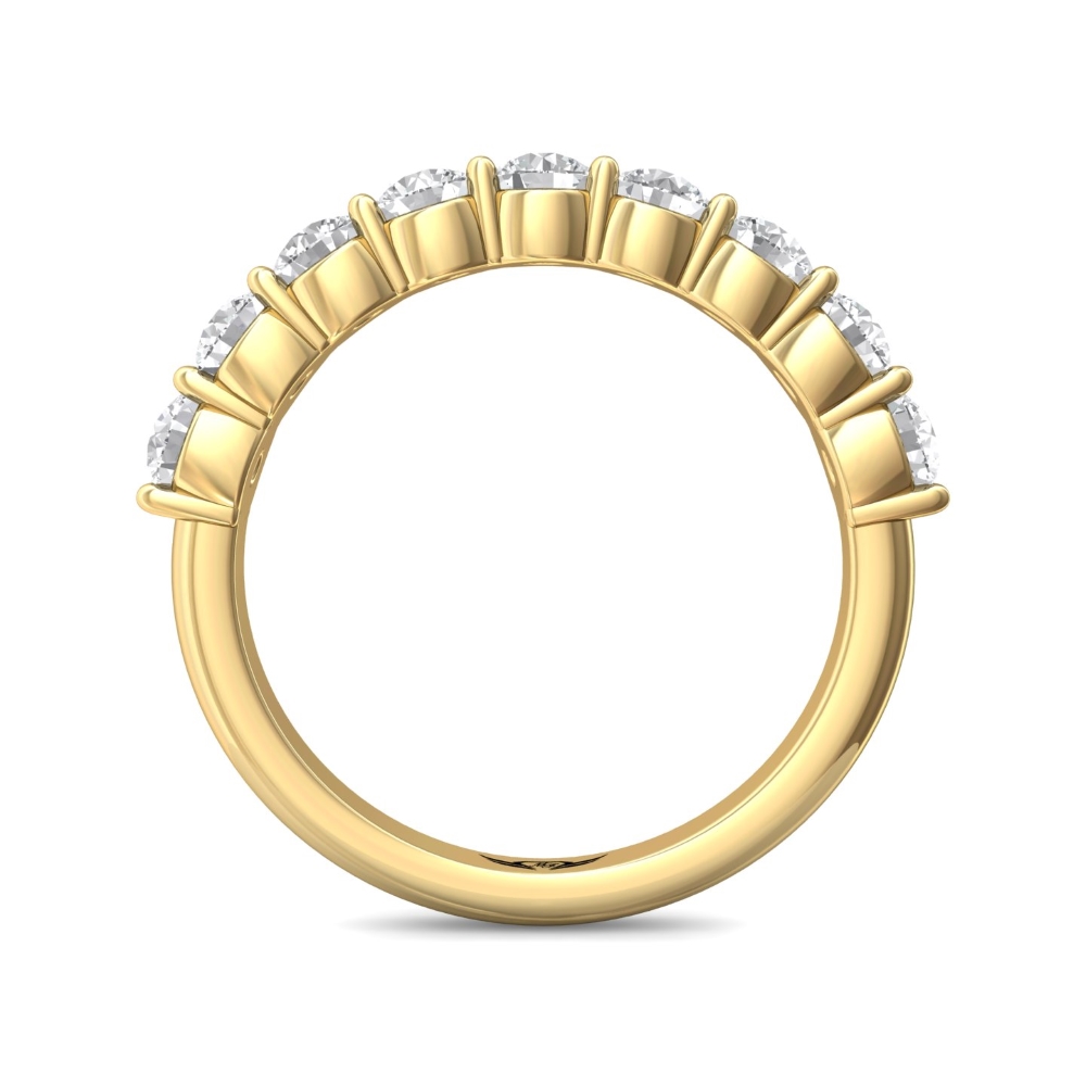 14K Yellow Gold Wedding Band