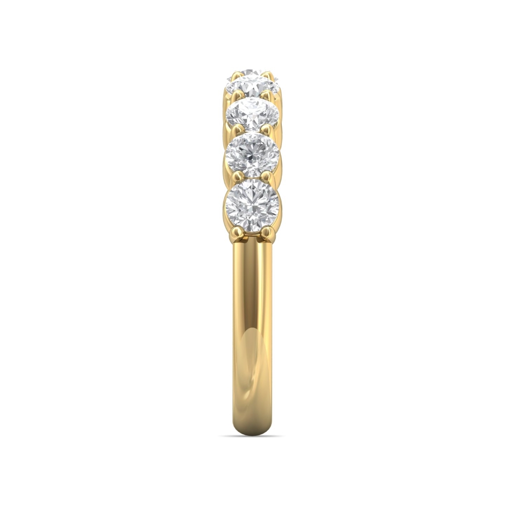 14K Yellow Gold Wedding Band