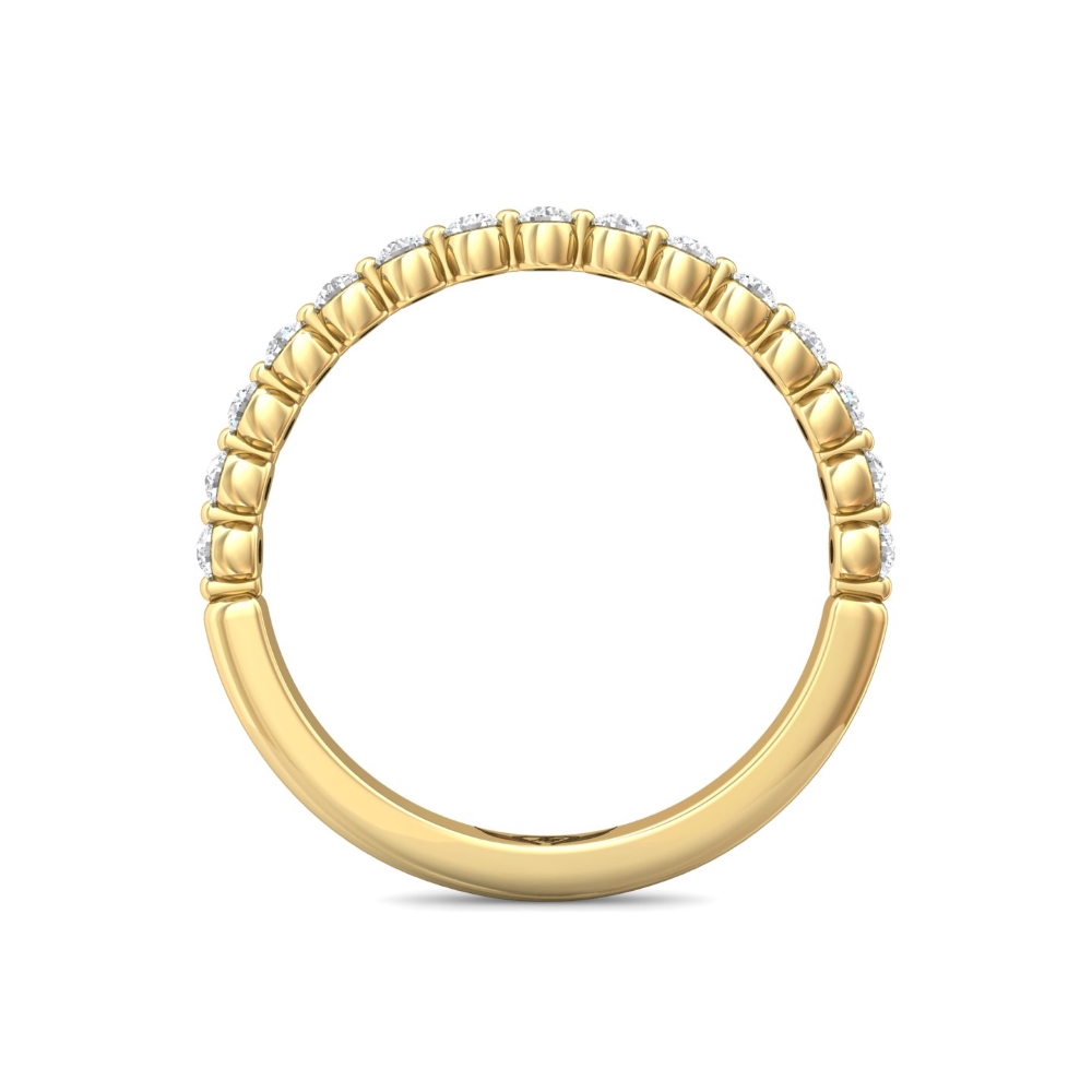 14K Yellow Gold Wedding Band
