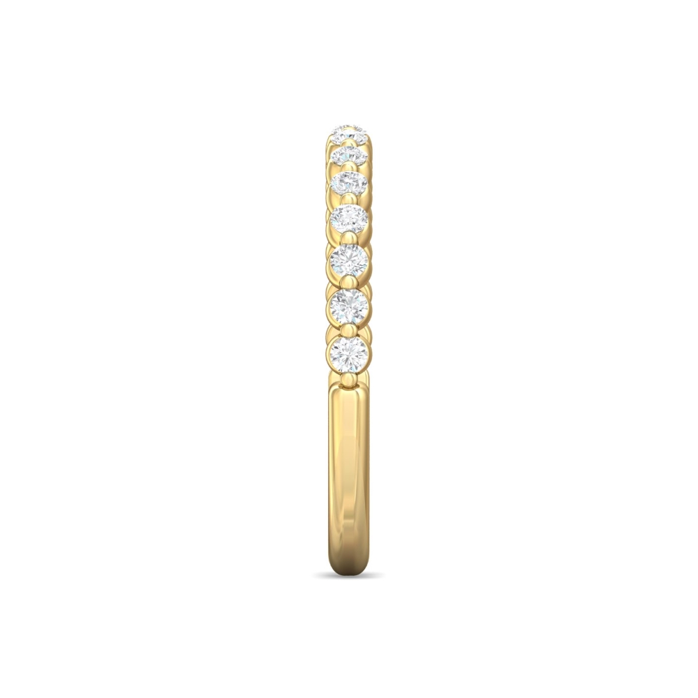 14K Yellow Gold Wedding Band