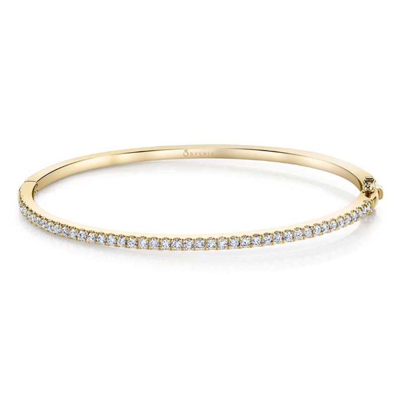 Elegant Diamond Bangle