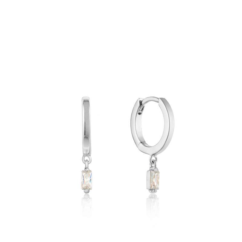 Glow Huggie Hoops