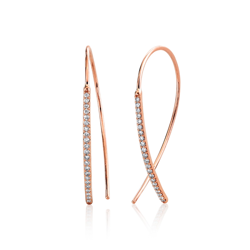 Diamond Threader Earrings