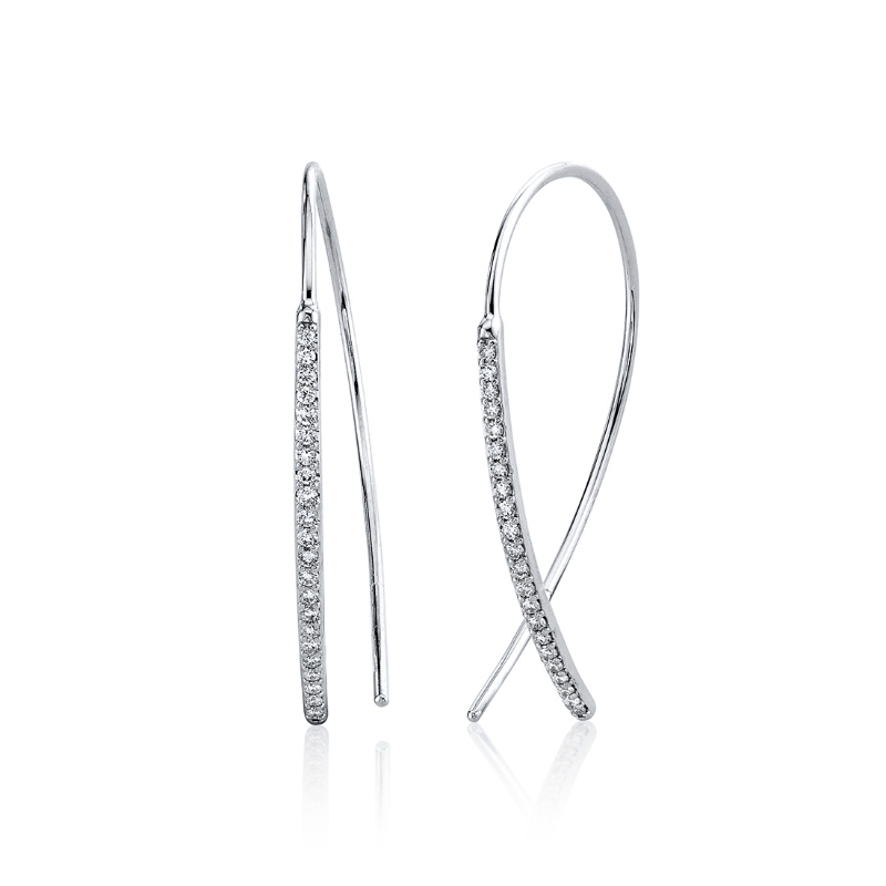Diamond Threader Earrings