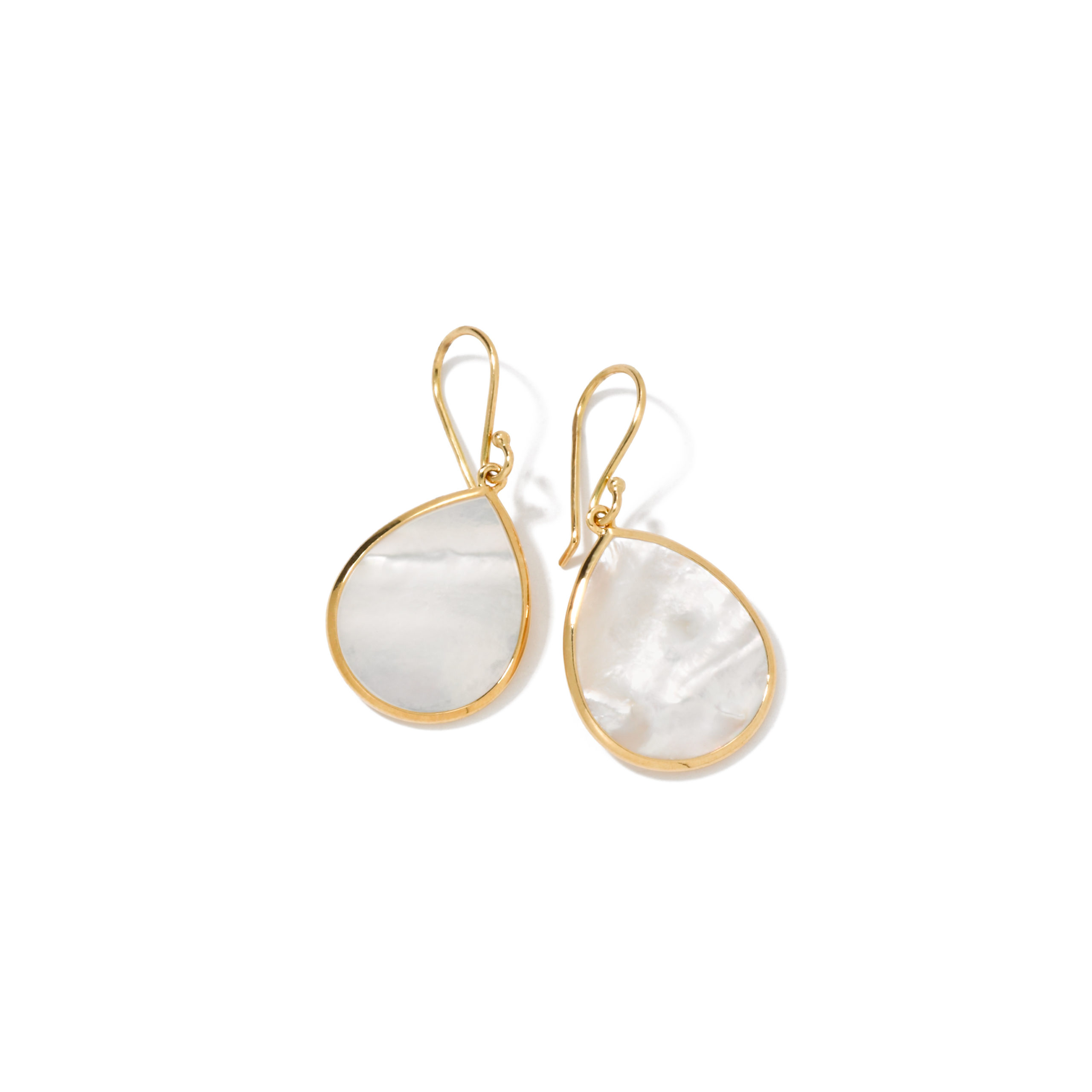 Mini Teardrop Earrings In 18K Gold