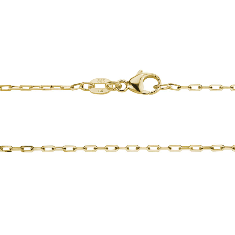 14K YELLOW GOLD 18