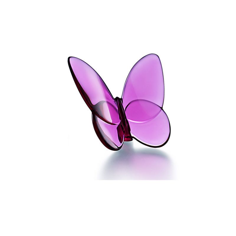 Baccarat Lucky Butterfly in Peony. 