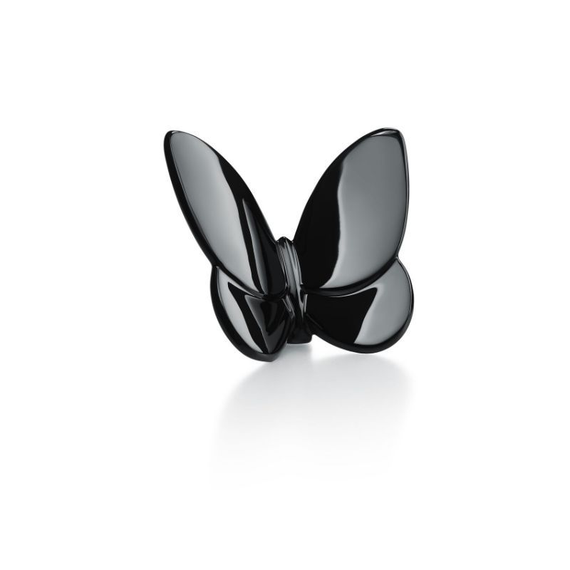 BACCARAT BLACK BUTTERFLY. 