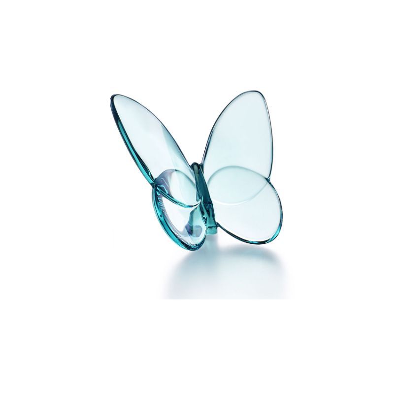 BACCARAT TURQUOISE BUTTERFLY. 