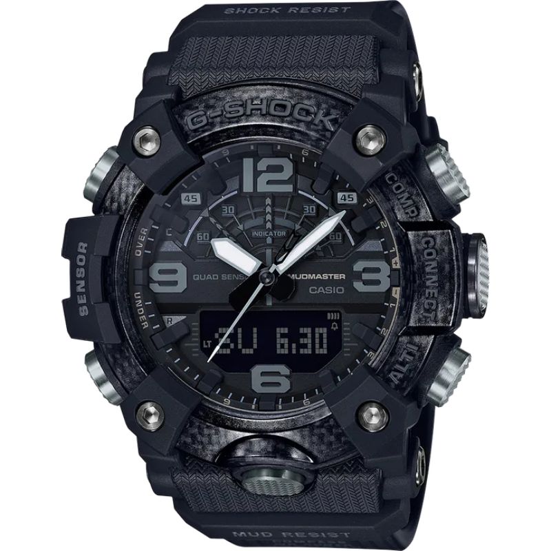 Casio G-Shock Analogue/Digital Black Resin Watch