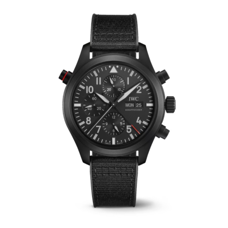 Pilot's Watch Double Chronograph TOP GUN Ceratanium&reg;