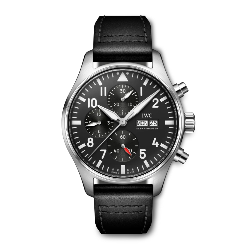 43MM Pilot's Watch Chronograph Black