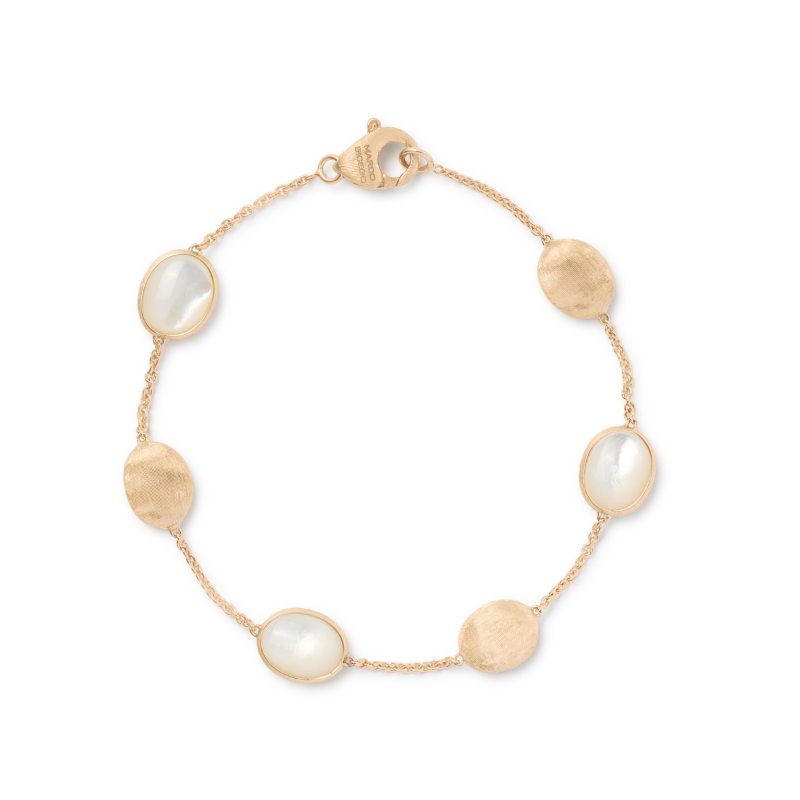Gold Siviglia Mother Of Pearl Bracelet