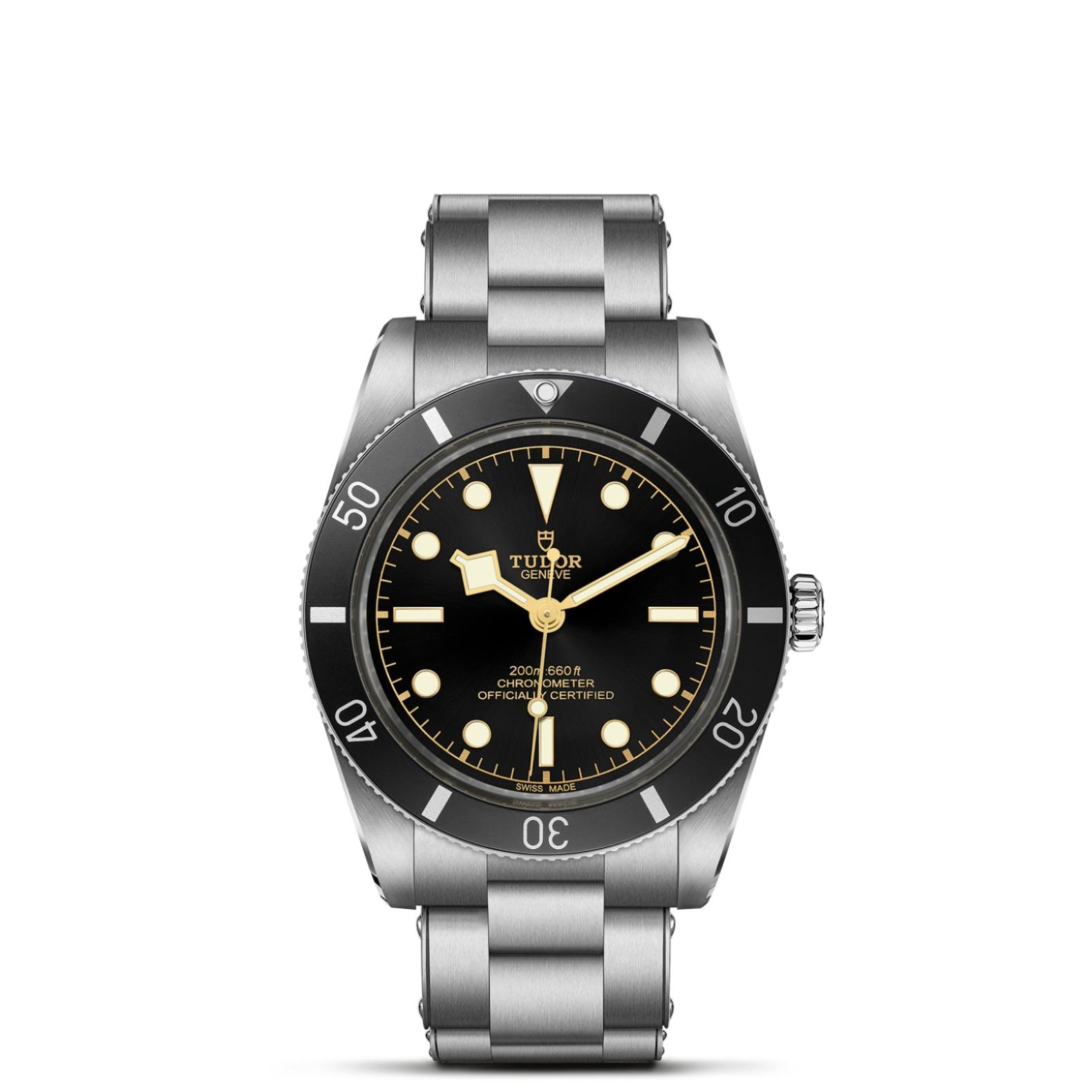 Black Bay 54 37mm Steel Case