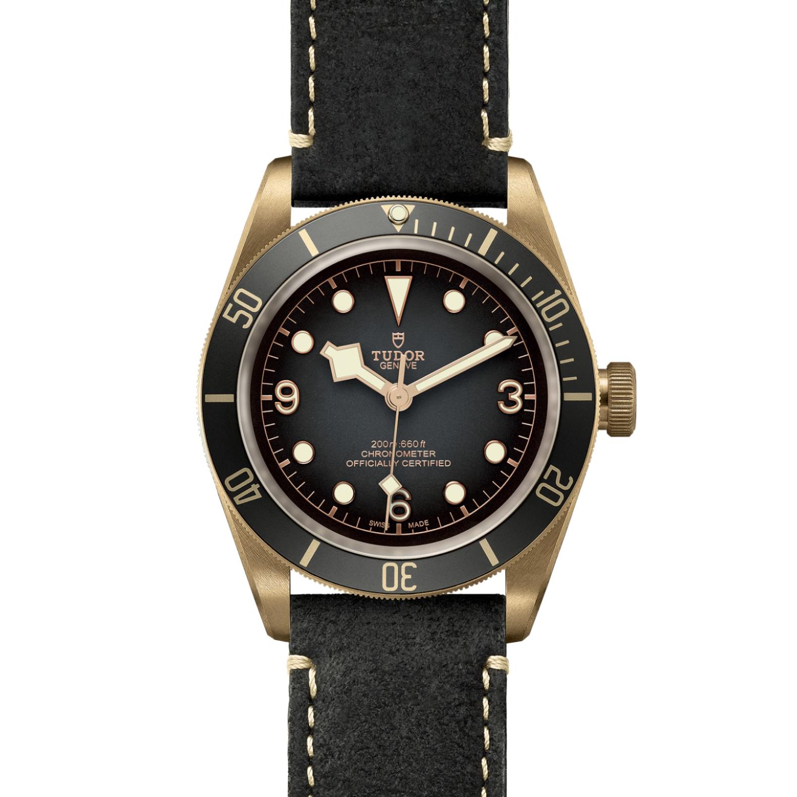 TUDOR Black Bay Bronze Watch - M79250BA-0001 at Tiny Jewel Box